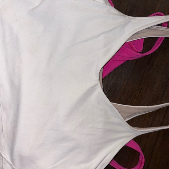 lululemon athletica Colorblock Tank Top - Pink & White - Picture 3 of 3